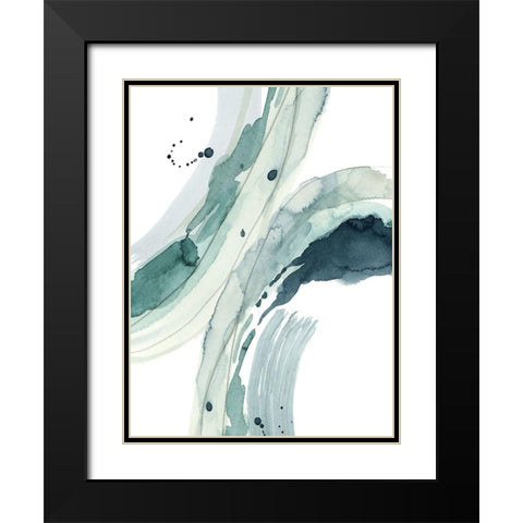 Depth III Black Modern Wood Framed Art Print with Double Matting by Popp, Grace