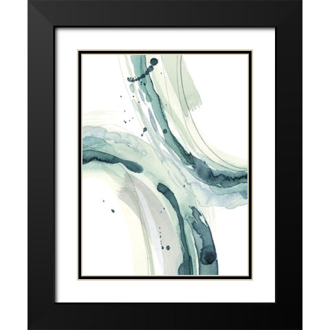 Depth IV Black Modern Wood Framed Art Print with Double Matting by Popp, Grace