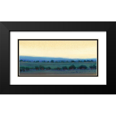 Morning Dew I Black Modern Wood Framed Art Print with Double Matting by OToole, Tim