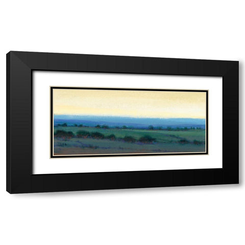 Morning Dew II Black Modern Wood Framed Art Print with Double Matting by OToole, Tim
