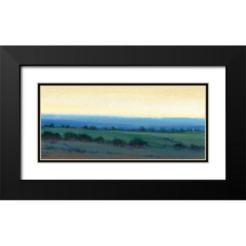 Morning Dew II Black Modern Wood Framed Art Print with Double Matting by OToole, Tim