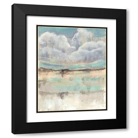 Clouds Over the Plane II Black Modern Wood Framed Art Print with Double Matting by Goldberger, Jennifer