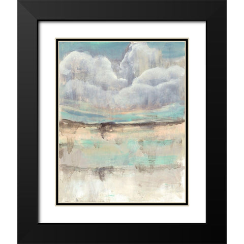 Clouds Over the Plane II Black Modern Wood Framed Art Print with Double Matting by Goldberger, Jennifer
