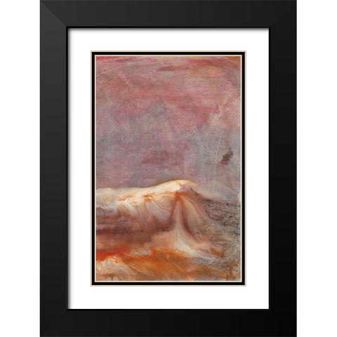 Travel in Light II Black Modern Wood Framed Art Print with Double Matting by Bramma, Lila