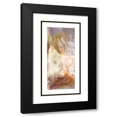 Travel in Light III Black Modern Wood Framed Art Print with Double Matting by Bramma, Lila