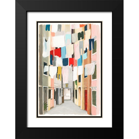 Laundry Day I Black Modern Wood Framed Art Print with Double Matting by Popp, Grace