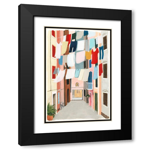 Laundry Day II Black Modern Wood Framed Art Print with Double Matting by Popp, Grace