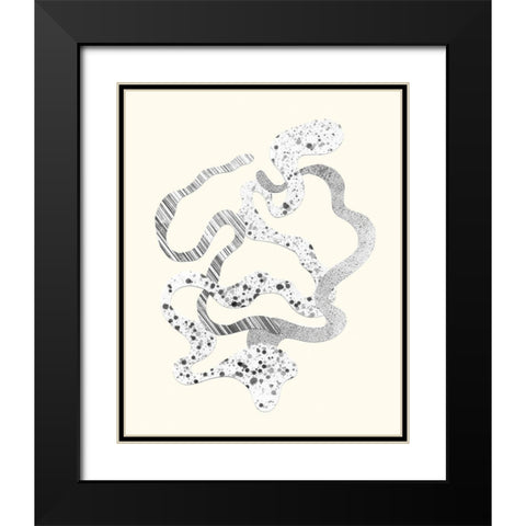 Cattywampus I Black Modern Wood Framed Art Print with Double Matting by Douglas, Jamie
