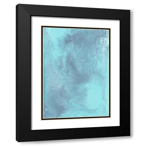 Arctic Brilliancy I Black Modern Wood Framed Art Print with Double Matting by Moore, Regina