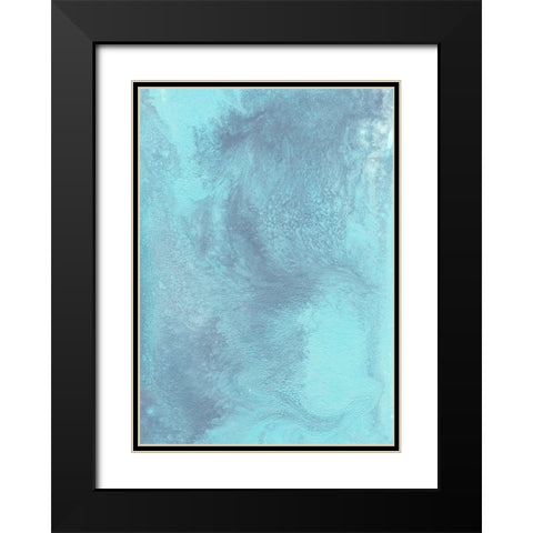 Arctic Brilliancy I Black Modern Wood Framed Art Print with Double Matting by Moore, Regina