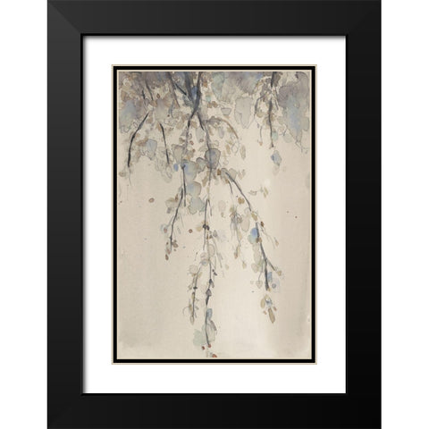 Casual Shade II Black Modern Wood Framed Art Print with Double Matting by Dixon, Samuel