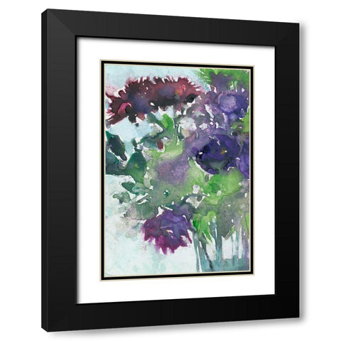 Garden Wild Things I Black Modern Wood Framed Art Print with Double Matting by Dixon, Samuel