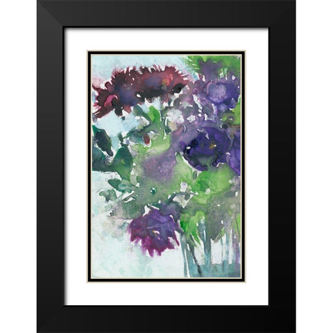 Garden Wild Things I Black Modern Wood Framed Art Print with Double Matting by Dixon, Samuel
