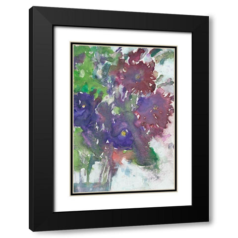 Garden Wild Things II Black Modern Wood Framed Art Print with Double Matting by Dixon, Samuel