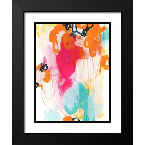 Bright Side I Black Modern Wood Framed Art Print with Double Matting by Vess, June Erica