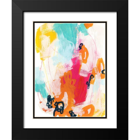 Bright Side II Black Modern Wood Framed Art Print with Double Matting by Vess, June Erica