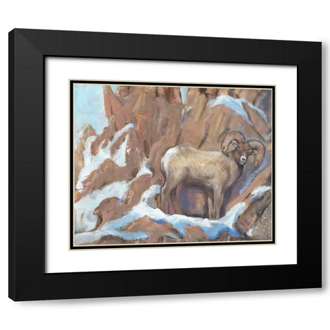 View From the Top III Black Modern Wood Framed Art Print with Double Matting by OToole, Tim