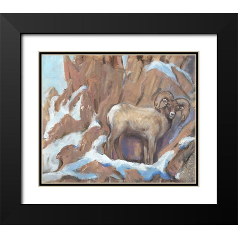 View From the Top III Black Modern Wood Framed Art Print with Double Matting by OToole, Tim