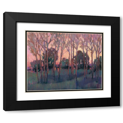 Morning Light I Black Modern Wood Framed Art Print with Double Matting by OToole, Tim