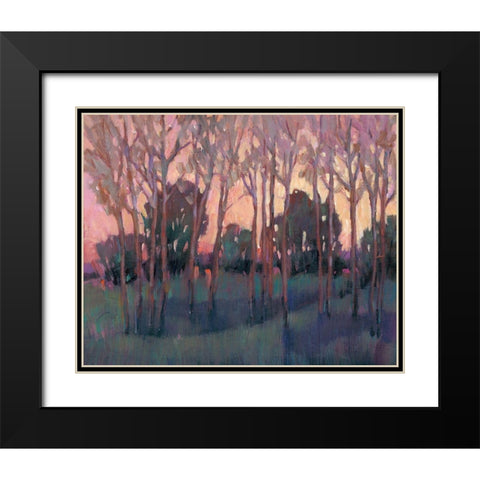 Morning Light I Black Modern Wood Framed Art Print with Double Matting by OToole, Tim