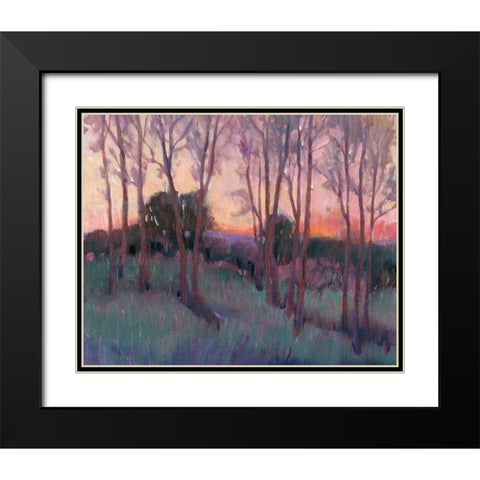 Morning Light II Black Modern Wood Framed Art Print with Double Matting by OToole, Tim