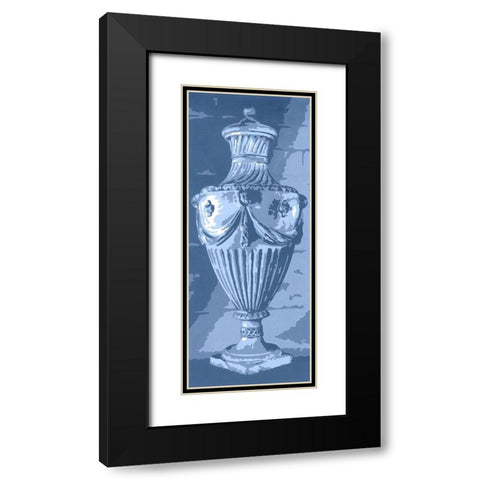 Graphic Urn III Black Modern Wood Framed Art Print with Double Matting by Harper, Ethan