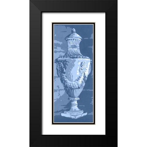 Graphic Urn IV Black Modern Wood Framed Art Print with Double Matting by Harper, Ethan