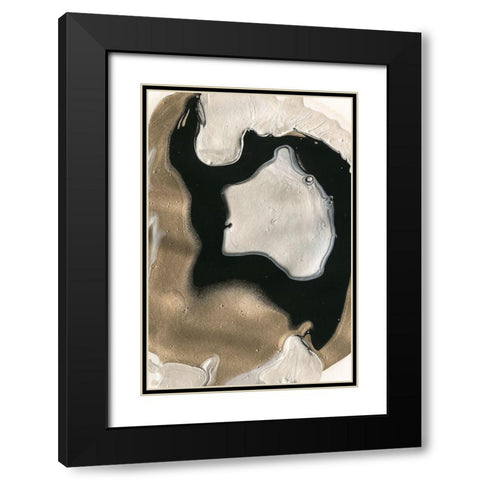 Will o the Wisp II Black Modern Wood Framed Art Print with Double Matting by Ludwig, Alicia