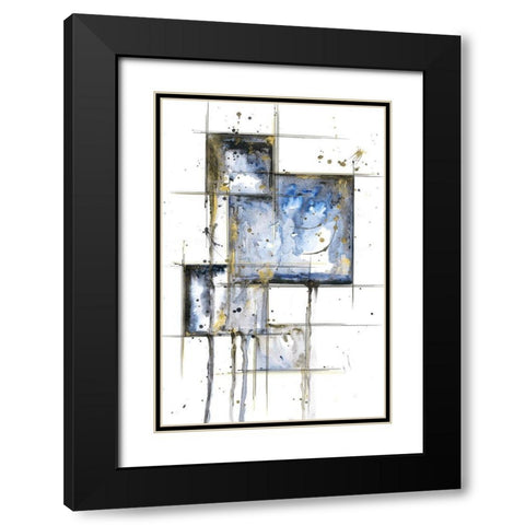 Pioneer I Black Modern Wood Framed Art Print with Double Matting by Llama, Lily