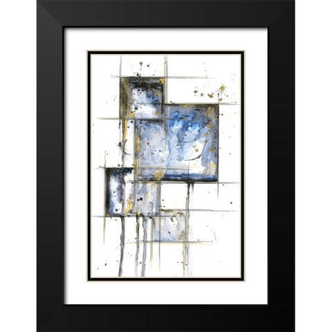 Pioneer I Black Modern Wood Framed Art Print with Double Matting by Llama, Lily