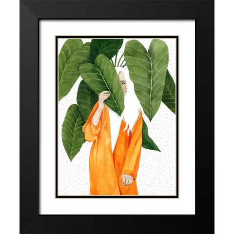 Daughter Nature I Black Modern Wood Framed Art Print with Double Matting by Popp, Grace