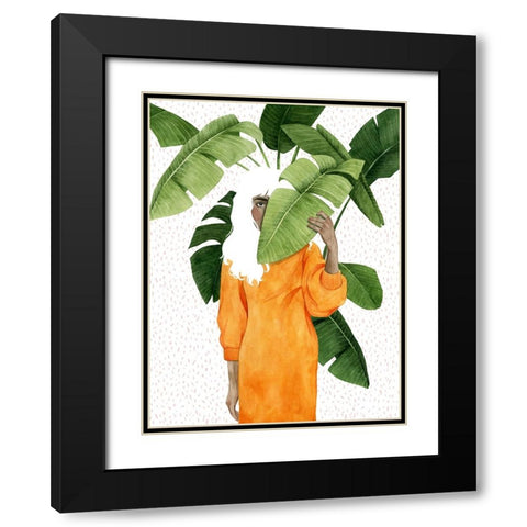 Daughter Nature II Black Modern Wood Framed Art Print with Double Matting by Popp, Grace