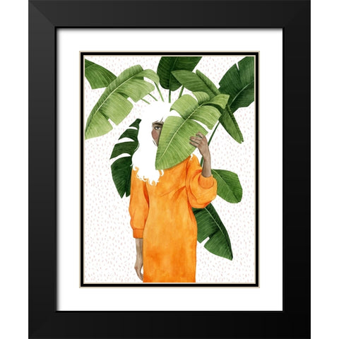 Daughter Nature II Black Modern Wood Framed Art Print with Double Matting by Popp, Grace
