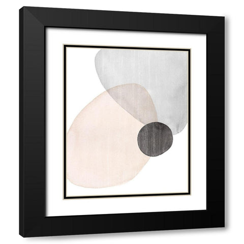 Shifting Spheres IV Black Modern Wood Framed Art Print with Double Matting by Popp, Grace
