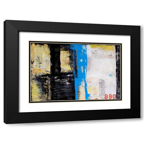 Union Square Black Modern Wood Framed Art Print with Double Matting by Ashley, Erin