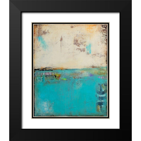 Urban Edge Black Modern Wood Framed Art Print with Double Matting by Ashley, Erin