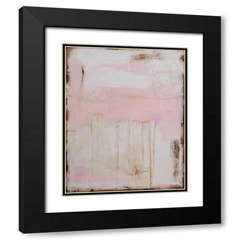 Soft Sounds Black Modern Wood Framed Art Print with Double Matting by Ashley, Erin