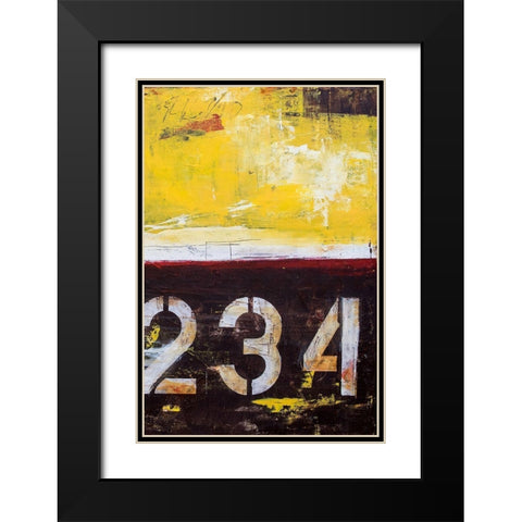 Junction 234 II Black Modern Wood Framed Art Print with Double Matting by Ashley, Erin