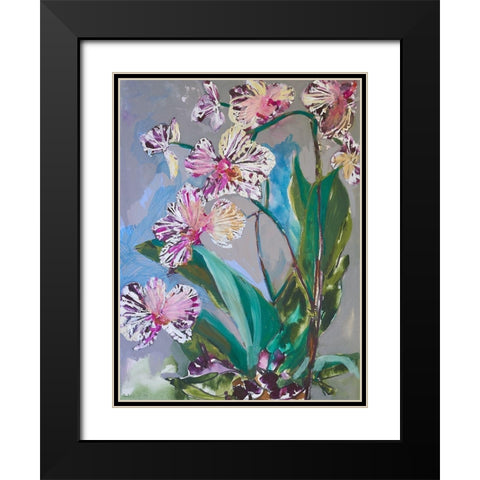 Maine Spring Flowers I Black Modern Wood Framed Art Print with Double Matting by Ferrell, Erin McGee