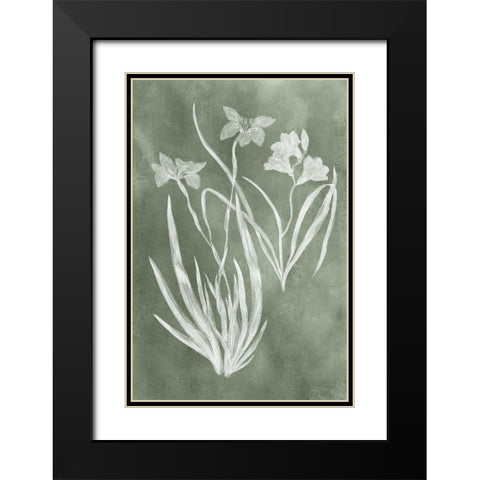 Sage Impressions VI Black Modern Wood Framed Art Print with Double Matting by Vision Studio