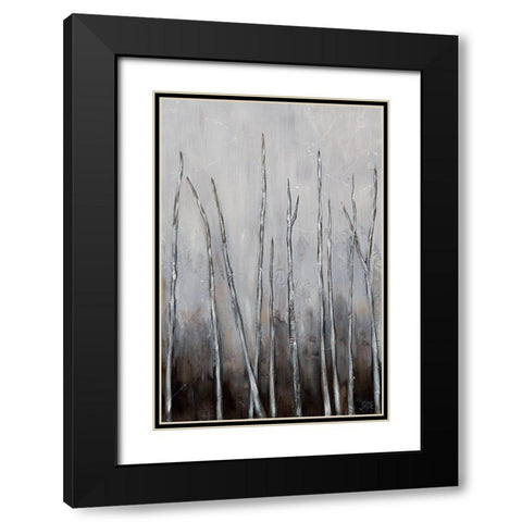 Bare Tree Tops I Black Modern Wood Framed Art Print with Double Matting by Reynolds, Jade