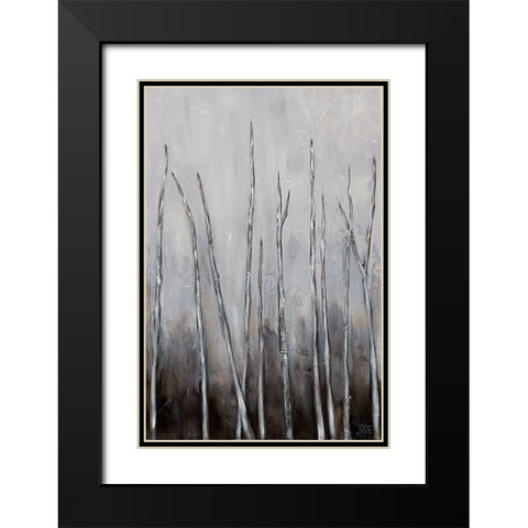 Bare Tree Tops I Black Modern Wood Framed Art Print with Double Matting by Reynolds, Jade