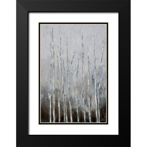 Bare Tree Tops II Black Modern Wood Framed Art Print with Double Matting by Reynolds, Jade
