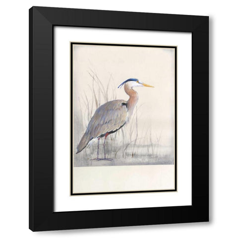 Keeping Watch I Black Modern Wood Framed Art Print with Double Matting by OToole, Tim