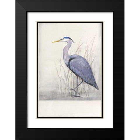 Non-Embellished Keeping Watch II Black Modern Wood Framed Art Print with Double Matting by OToole, Tim