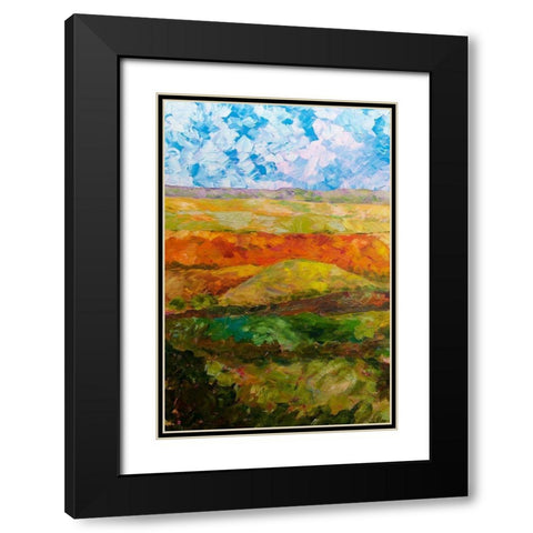 Canyon Ridge I Black Modern Wood Framed Art Print with Double Matting by Friedlander, Allen