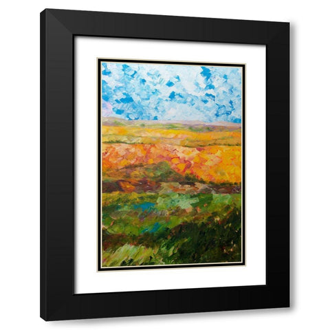 Canyon Ridge II Black Modern Wood Framed Art Print with Double Matting by Friedlander, Allen