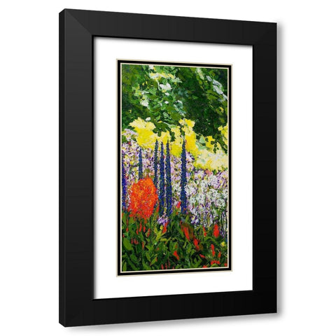 Under the Branch I Black Modern Wood Framed Art Print with Double Matting by Friedlander, Allen