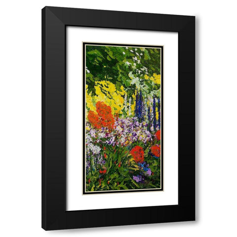 Under the Branch II Black Modern Wood Framed Art Print with Double Matting by Friedlander, Allen