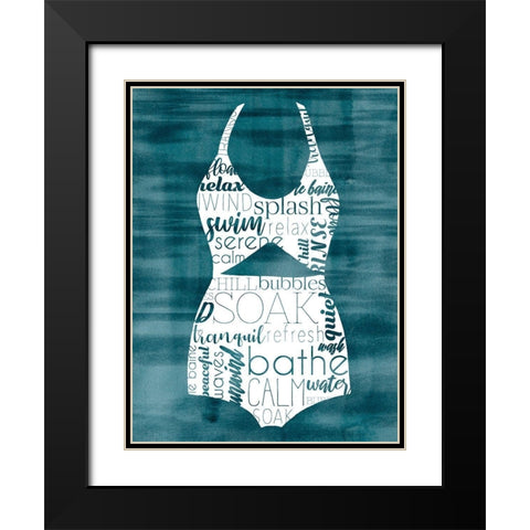 Suit Speak I Black Modern Wood Framed Art Print with Double Matting by Popp, Grace